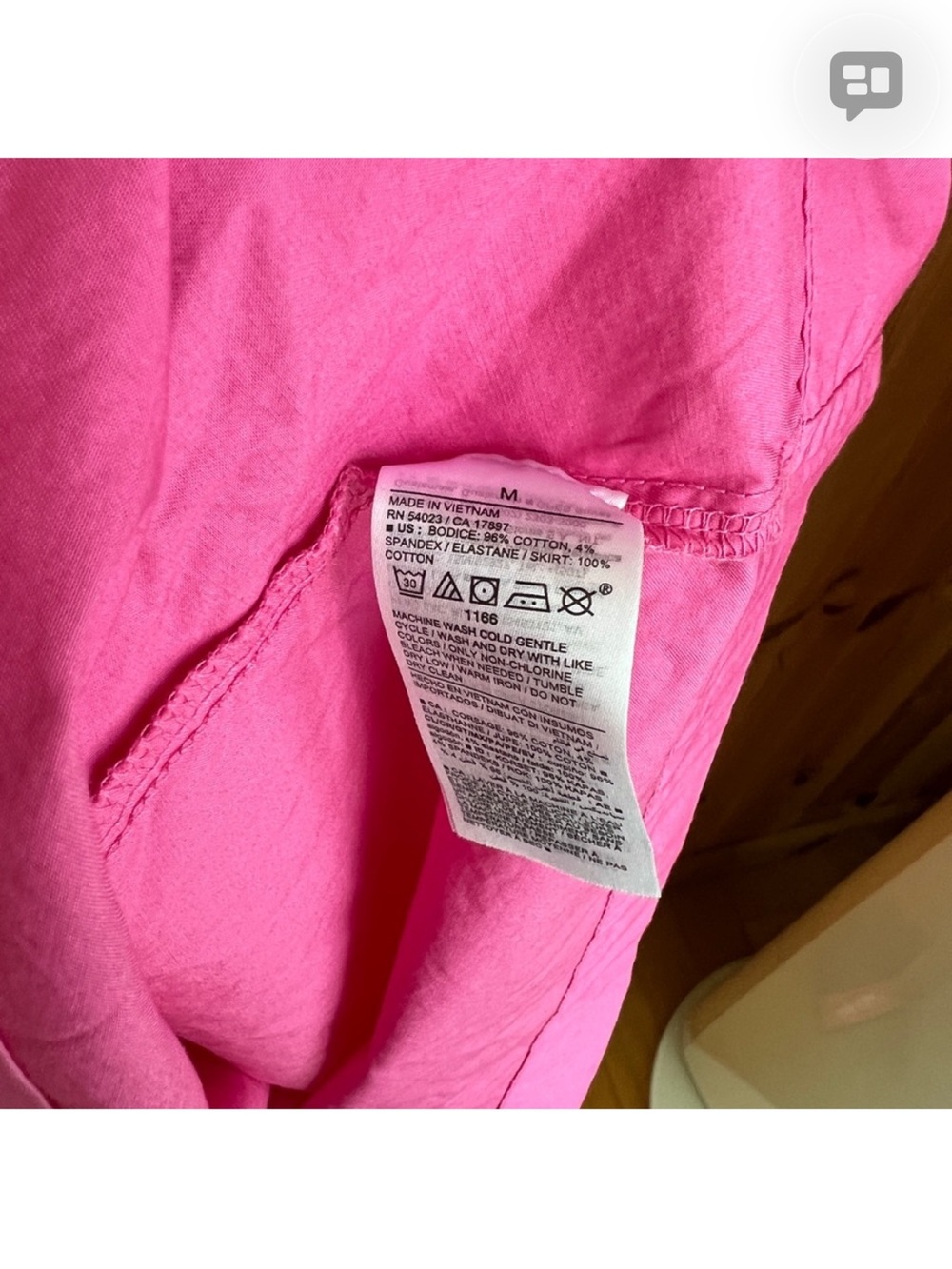 Old Navy Bright Pink fit and Flare Cami Tank Top Midi Dress - Picture 5 of 5